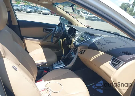 2012 Hyundai Elantra Limited from USA, damaged, VIN 5NPDH4AE1CH082064